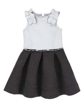 Deux par Deux neoprene gray dress size 5